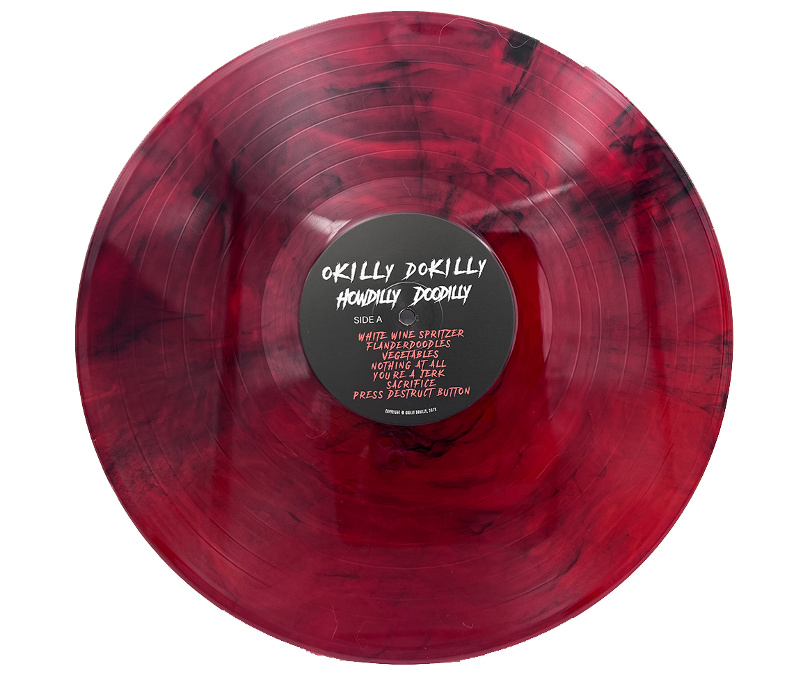 Limited Ediddlyition - Howdilly Doodilly - 12" Red Smoke Vinyl Record